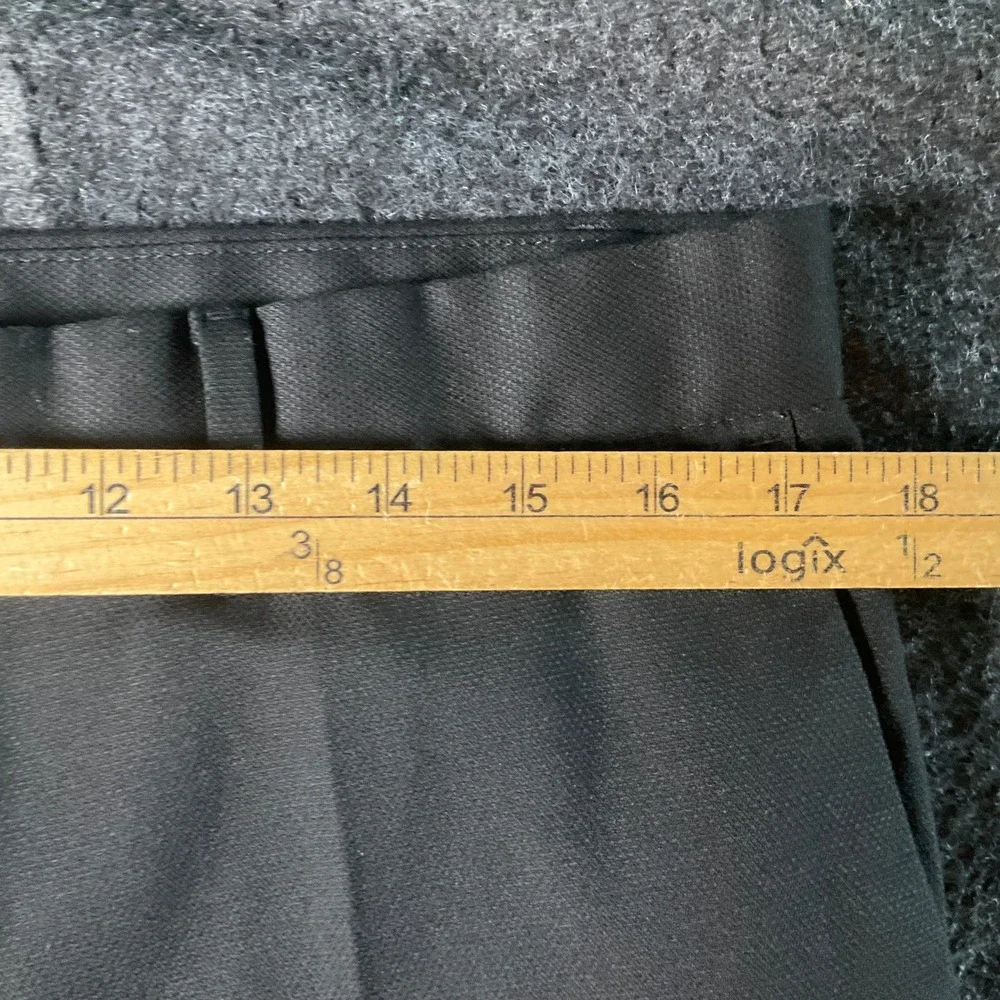 Banana Republic Dress Pants Mens 32x33 Black Tailored Fit Classic Professional